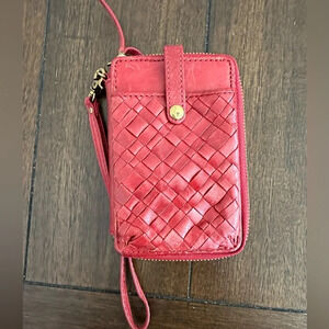 Elliott Lucca woven leather wrislet